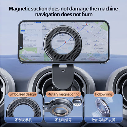 M4 Top Selling Magnetic Car Air Vent Mount Stand, Strong Magnet Vehicle Mobile Phone GPS Holder