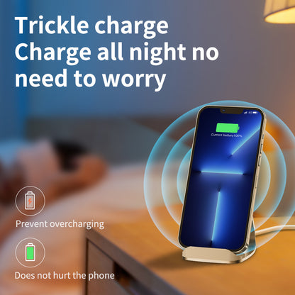 T1 ICHECKEY 15W Wireless Chargers Auto Scan Coil Wireless Charging Stand For iPhone/Samsung