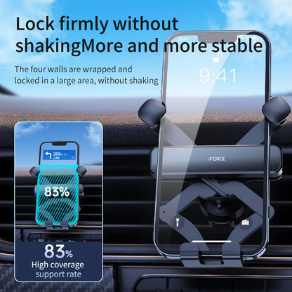 G6 Pro Car Phone Holder for Air Vent Mount Factory Cheap Price Car Telephone Stand for iPhone/Samsung/Android