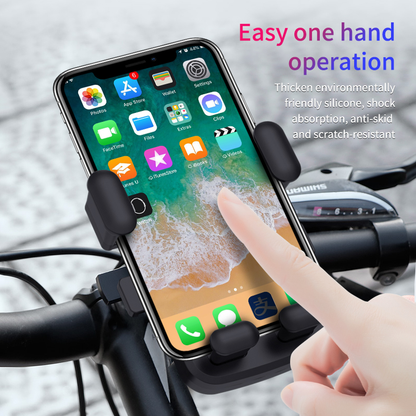 M1 Universal Bike Mount Holder Outdoor Sport Mountain Bike/Motorcycle/E-scooter Handlebar Stand for All Smartphone