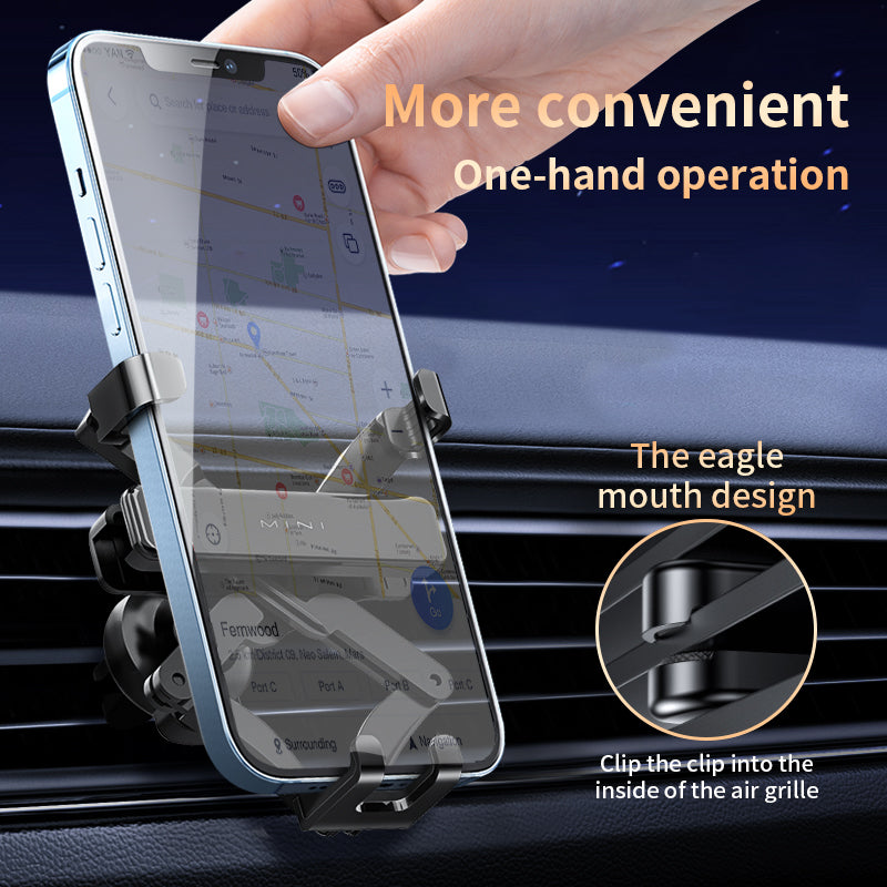 Mini Upgraded Car Mount Smartphone Holder Gravity Vehicle CD Slot Mobile Phone GPS Bracket For iPhone/Samsung