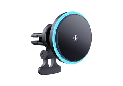 M2 Factory 15W Quick Magsafe Car Wireless Charger OEM Strong N52 Magnet Wireless Car Mount Charger