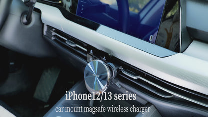 M1 Magsafe Car Mount Wireless Charger OEM 15W Rapid Charging Speed Air Vent Car Chargers for iPhone12/13/14/15/16